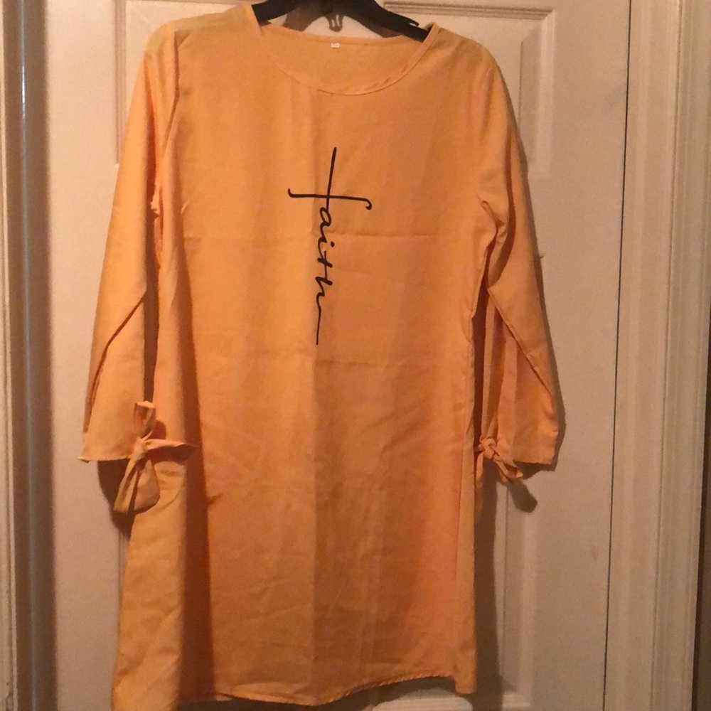 Trendy Shirt Dress (size medium)